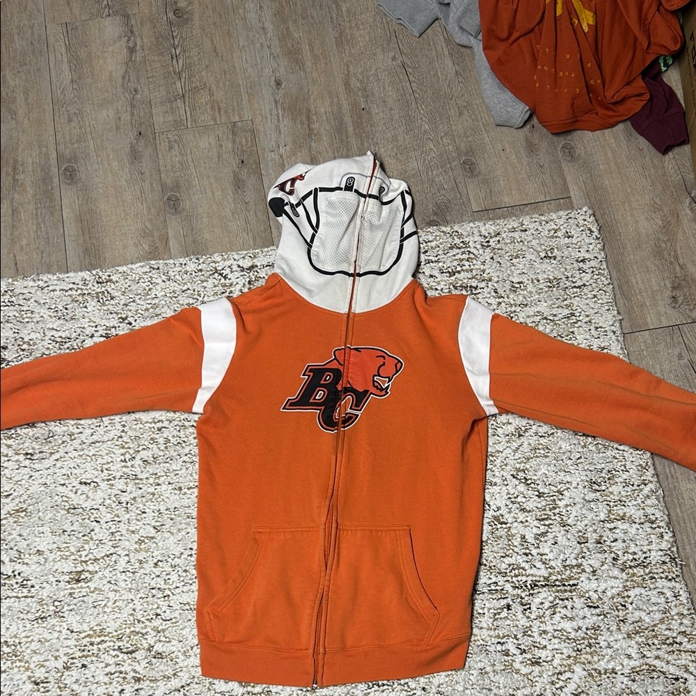 Vintage Reebok bc lions zip up!!!